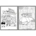 Libro da colorare Kung Fu Panda - Trefl
