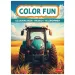 Libro da colorare con trattori e macchine agricole - Trefl