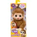 Little Live Pets: Mini Maki Pepi Peach scimmia interattiva color crema immagine 1