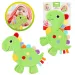 Little Stars: Massaggiagengive a forma di dinosauro, fazzoletto sonaglio