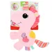 Little Stars: Massaggiagengive a forma di unicorno, bavaglino con sonaglio