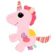 Little Stars: Massaggiagengive a forma di unicorno, bavaglino con sonaglio