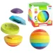 Little Stars palla arcobaleno con forme ad incastro