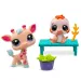 Littlest Pet Shop: Amici dello zoo - Confezione di figure Giraffa e Bradipo Serie 2