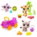 Littlest Pet Shop: Confezione da 3 figure Serie 1 - Safari
