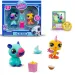 Littlest Pet Shop: Jungle Pals - Confezione di figure Capibara e Pappagallo Serie 2