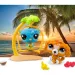 Littlest Pet Shop: Petfluencers set di figure tropicali uccello e cagnolino 2 pezzi - Dolce tramonto serie 2