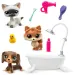 Littlest Pet Shop: Set di 3 personaggi Spa