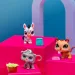 Littlest Pet Shop: Zebra, tigre, babbuino set di 3 figure - Country vibes serie 2