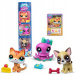 Littlest Pet Shop: confezione da 3 figure (gattino, polpo, cagnolino) - 4ª serie