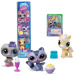 Littlest Pet Shop: set da 3 figure (gufo, procione, pony) - 4ª serie