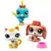 Littlest Pet Shop: set di 3 figure in cilindro, vari modelli, 1 pezzo