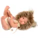 Llorens: Bambino neonato con cappello da leone di 30 cm