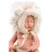 Llorens: Bambino neonato maschio con cappello da leone di 31 cm