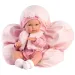 Llorens: Bambola Bimba 35 cm con cuscino a forma di fiore