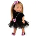 Llorens: Bambola Elena di 35 cm con abito nero