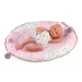 Llorens: Bambola neonato Nica 40 cm con vestito a tema gelato e culla