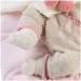 Llorens: Bambola neonato realistico edizione limitata Reborn con abito con pon pon 42 cm