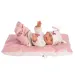 Llorens: Bebita neonato bambola di 26 cm con cuscino rosa