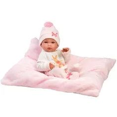 Llorens: Bimba, bambola appena nata di 35 cm con cuscino immagine 1