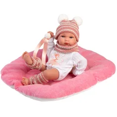 Llorens: Bimba, bambola neonata da 35 cm con cuscino morbido immagine 1