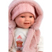 Llorens: Chloe, bambola che piange da 38 cm con gilet rosa