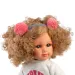 Llorens: Elena bambola di 35 cm con capelli ricci e gonna