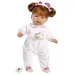 Llorens: Joelle bambola con tutina gattino, capelli rossi, 38 cm