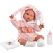 Llorens: Lina, bambola che piange da 45 cm con costume da coniglietto