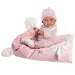 Llorens: Nica bambola neonata femmina con coperta e pannolino 38 cm