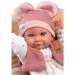Llorens: Nica bambola neonata femmina con cuscino morbido 38cm