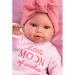 Llorens: Olivia, bambola piangente da 38 cm con cuscino