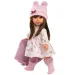 Llorens: Sara bambola da 35 cm con gonna rosa a fiori