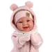 Llorens: Tala Sonrisas bambola neonato da 44 cm con suoni in tutina rosa