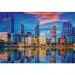 Luci della città Perth, Australia puzzle da 1500 pezzi - Trefl
