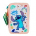 Luna: Astuccio Disney Lilo &amp; Stitch a 2 piani completo di materiale