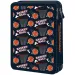 Luna: Astuccio a 2 scomparti Must Team Basket completo, con motivo di pallacanestro