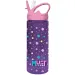 Luna: Bottiglia di plastica con cannuccia, decorata con motivo Must Team, disponibile in diverse varianti, 500 ml, 1 pezzo