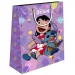 Luna: Busta regalo Disney Stitch chitarrista per la sera 18x11x23cm