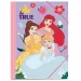 Luna: Cartella elastica principesse Disney per fogli A4 25x35cm