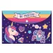 Luna: Cartellina a pressione A/4 con unicorno must