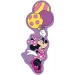 Luna: Minnie Mouse puzzle da pavimento colorabile, double face, 54 pezzi