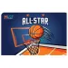 Luna: Must Team tappetino da scrivania con motivo basket 43x29cm