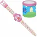 Luna: Orologio analogico Peppa Pig in scatola di metallo