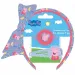 Luna: Peppa Pig Accessori per capelli con cerchietto, set da 3 pezzi