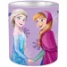 Luna: Portapenne cilindrico in metallo di Frozen con Elsa e Anna, 10x11 cm