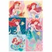 Luna: Principesse Disney - Set di cancelleria Ariel in borsa PVC