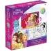 Luna: Principesse Disney 2 in 1 puzzle da 100 pezzi da colorare