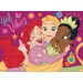 Luna: Principesse Disney 2 in 1 puzzle da 100 pezzi da colorare