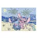 Luna: Puzzle Disney Stitch 2 in 1 da 60 pezzi e figura di Stitch